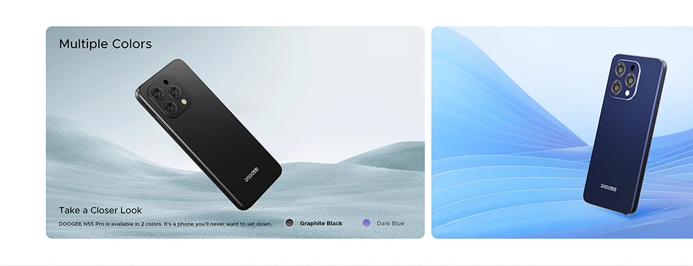 DOOGEE N55 Android 14 Smartphone 6.56 « HD S18c543fcb55b46e2a25a01b5d8269c69n