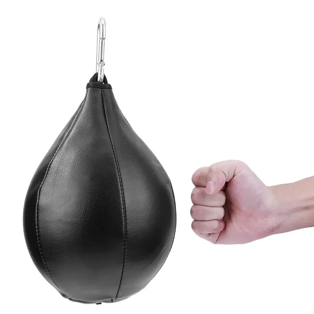 Boxing Speed Ball with Inflator Gourd Hook Pear Double Ball for Muay Thai Boxing Punching Dodge Sandbag Punching Bag