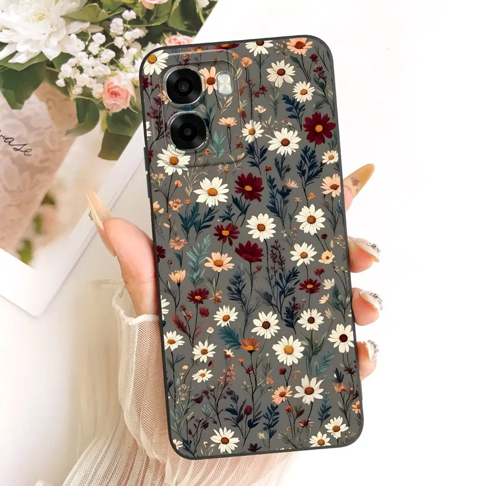 Luxury Fashion Cute Painted Silicone Case - Oppo A6 Series