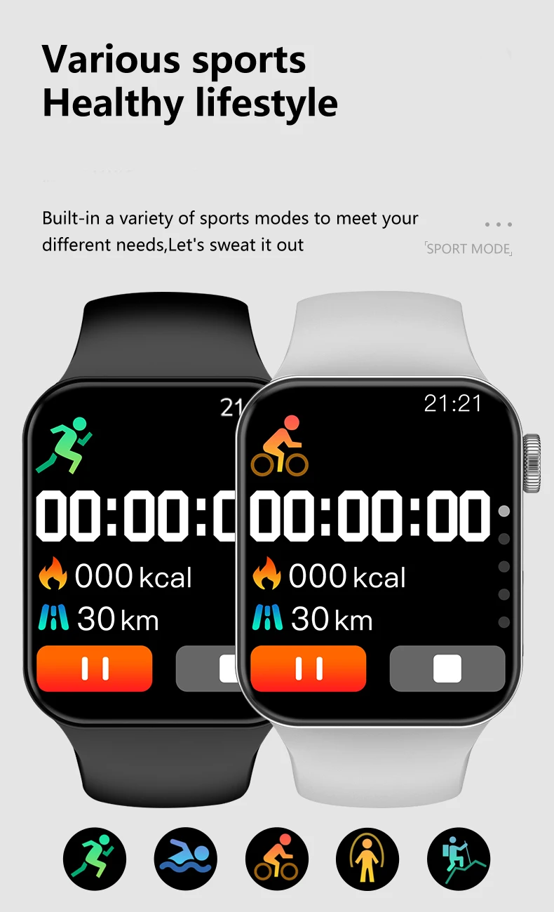 WS9 Smartwatch For Android IOS | Best Design
