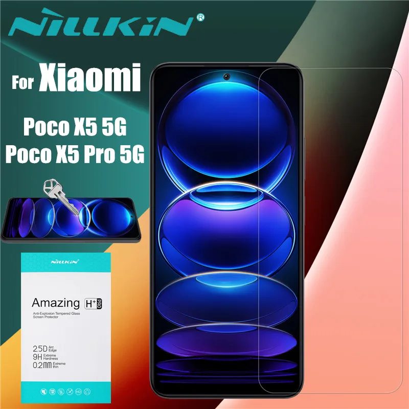 

Nillkin Tempered Glass Amazing 9H / H+Pro For Xiaomi Poco X5 Pro X5Pro 5G