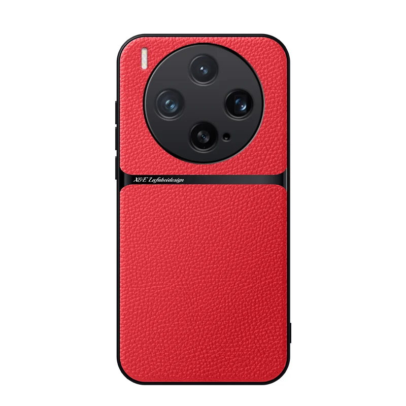 Magnetic PU Leather Ultra-Thin Drop-Proof Camera Protection Case