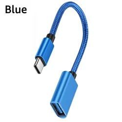 Enhanced Product Title:  
Premium USB Type C to USB 3.0 Adapter Cable - High - Speed OTG Data Cord (Blue)
