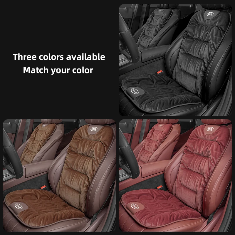 범용 봉제 자동차 앞좌석 커버 쿠션, 자동차 소프트 패드, BYD Tang F3 E6 Atto 3 Yuan Plus Song Max F0 G3 I3 Ea1 Dmi 2din G6