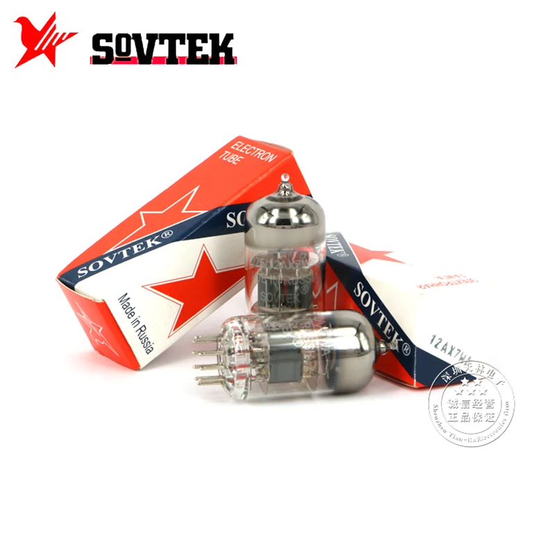 

SOVTEK 12AX7 WA Electronic Tube Replacement 12AX7WA/7025/ECC83 Vacuum Tube Original Factory Precision Matching For Amplifier