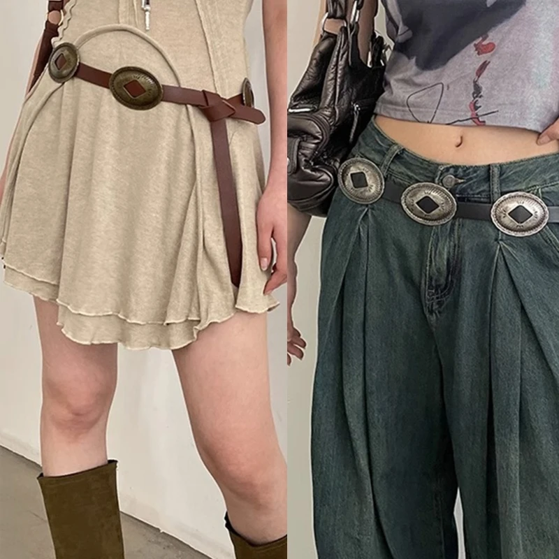 

Коричневый пояс с цепочкой на талии в стиле пастушки для женщин, для выпускного банкета, клуба, вечеринки