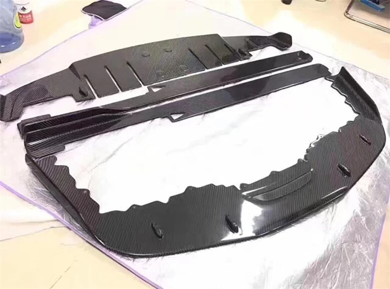 For Ferrari 458 2011-No High Quality REAL Carbon Fiber Front Lip Splitters Rear Diffuser Bumper Body Side Skirt Kit Spoiler - - Racext 20