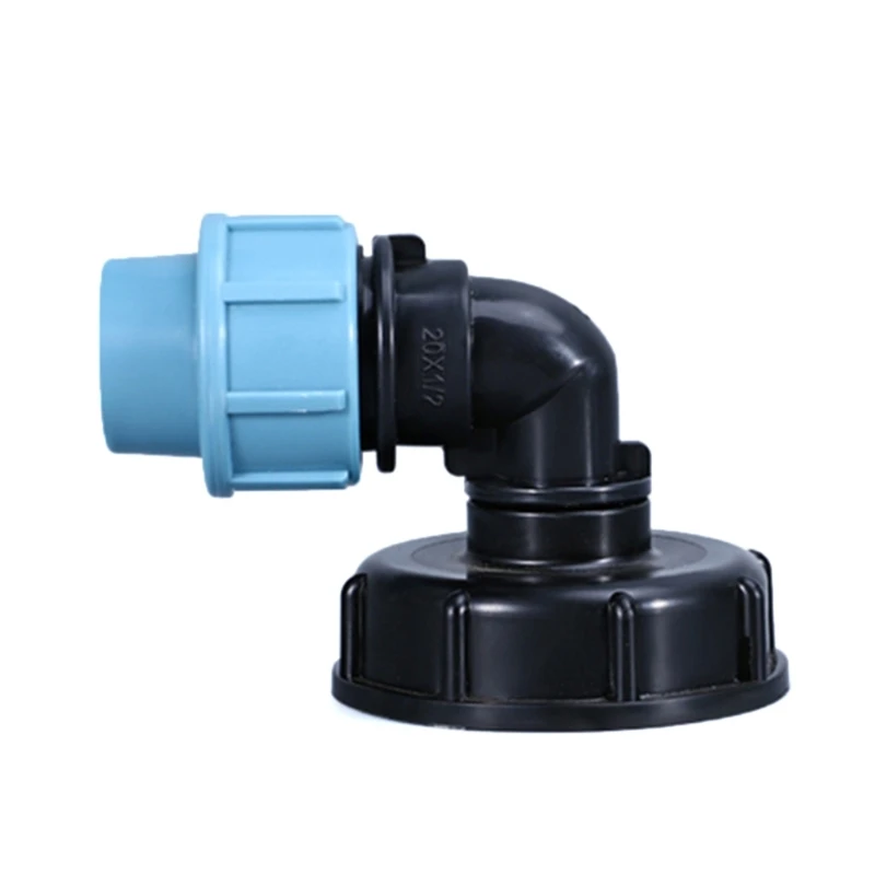 

IBC for Tank Water Pipe Connector Joint Home Tap Fitting Tool Hose Adapter for Indoor Outdoor Garden Yard Lawn Watering
