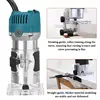 4000W Wood Electric Trimmer 45000r/min Woodworking Wood Milling Electric Hand Trimmer Wood Laminator Router Edge Joiners Set 3