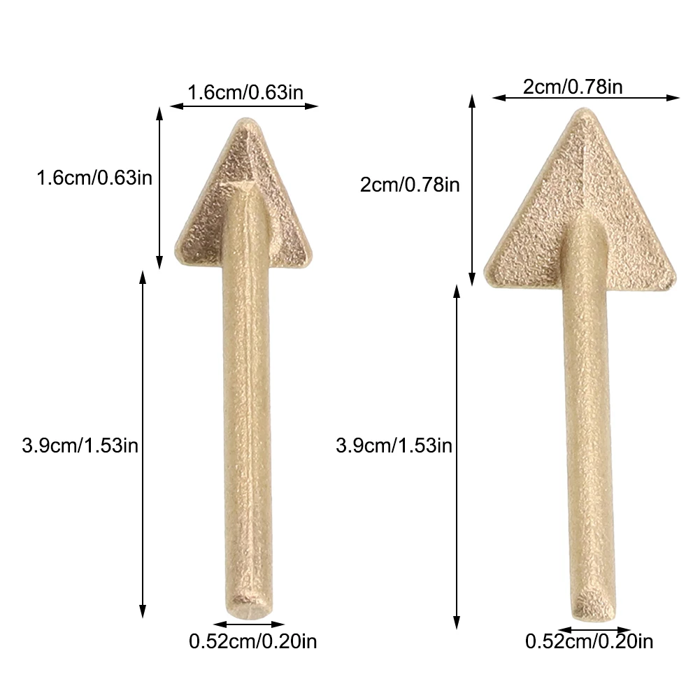 2pcs 16/20mm Plastic Repair Welding Tips Triangular Soldering Iron Head Leather For 60W Plastic Welder Equipment Accessories soldering iron electric soldering iron soldering iron kit soldering iron set