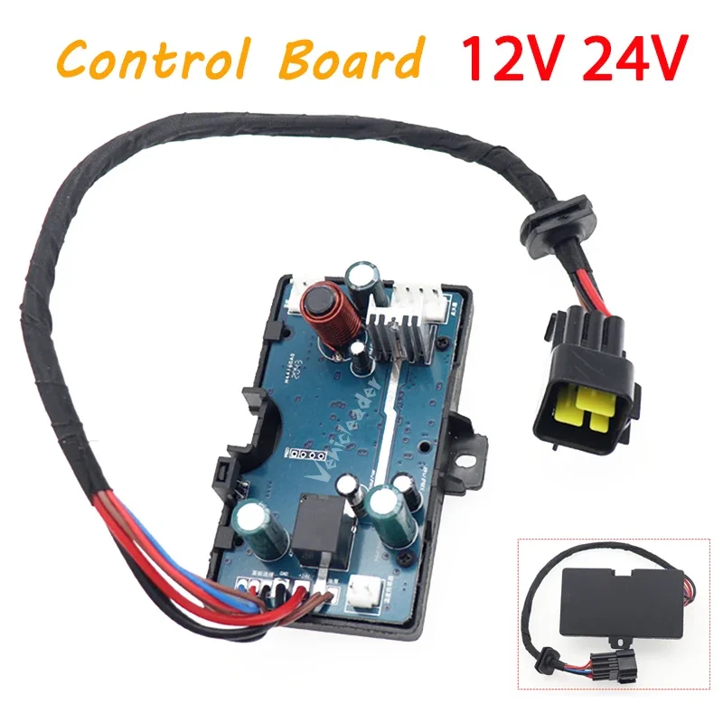 12V 24V 디젤 에어 히터 LCD 모니터 스위치 및 원격 제어 및 제어 보드 마더 보드 자동차 주차 히터 컨트롤러 키트