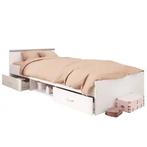 Cama de Matrimonio Con Cajones Inferiores Chicago 