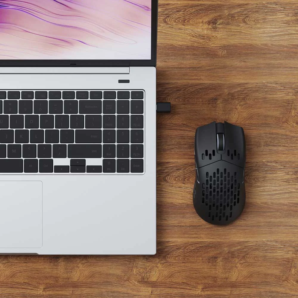 Mouse Óptico sem Fio Keychron Mouse com Fio Usb Ratos tipo c m1 2.4ghz Bluetooth - Imagem 2