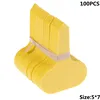100PCS Yellow