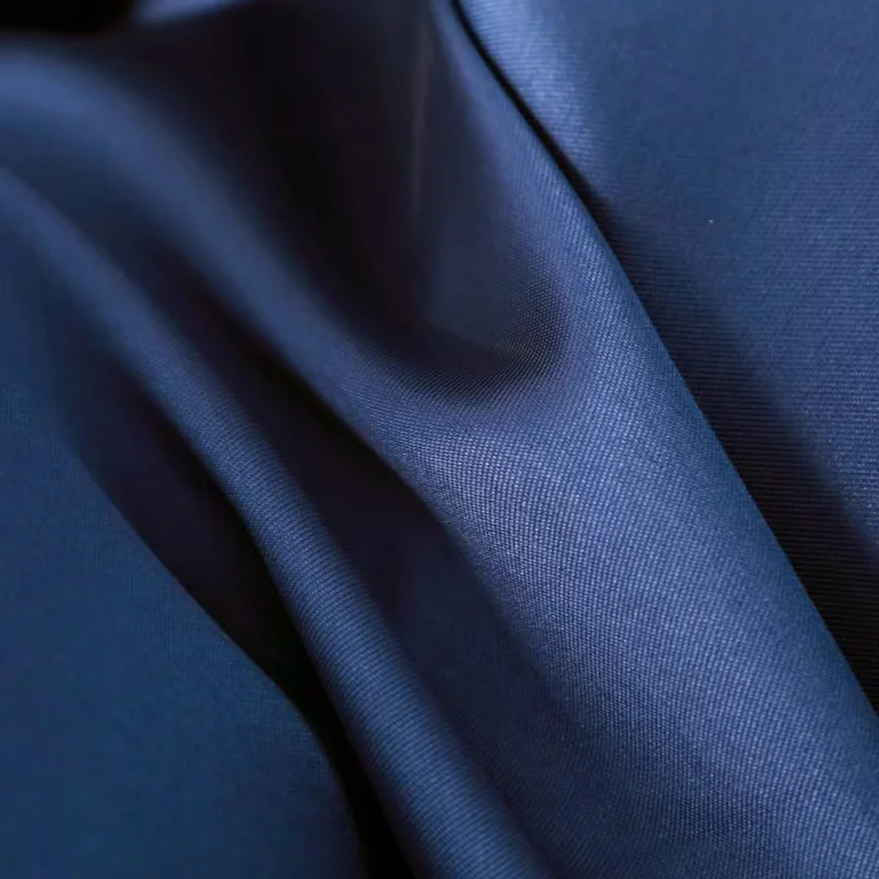 Red Mikado Fabric Wedding Dress Bride Luxury style Twill Thick Satin Designer Dress Clothing Fabrics Sewing By The Meter