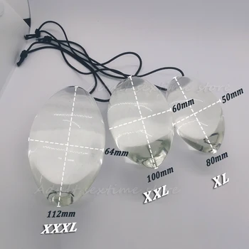 6size Big Glass Anal Ball Ass Plug Expansion For Man Dilator Female Masturbator Vagina Ball Egg Buttplug Anal Beads Massager 2