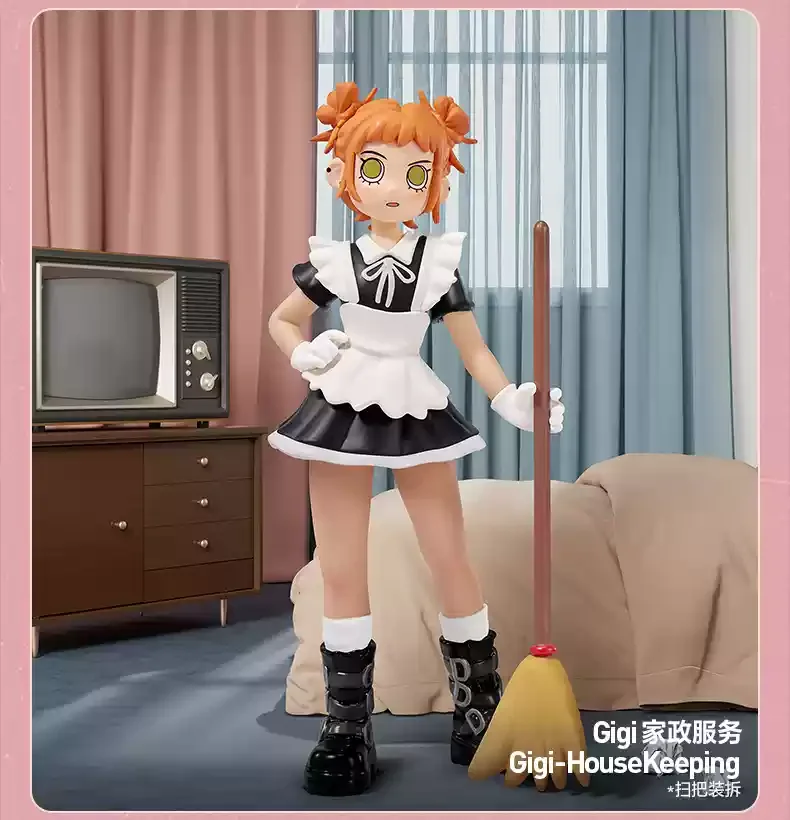 thumbnail image 1 of Peach Riot Rush Hour Series Blind Box Frankie Gigi Poppy Girl Anime Figure Kawaii Surprise Mystery Box Doll Model Toy Kids Gift, 1 of 5