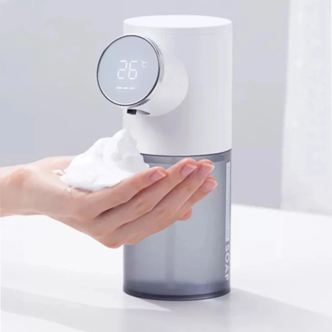 Mi Soap Dispenser USB Rechargeable 320ml Liquid Soap Dispenser Digital Display Foam Infrared Sensor Hand Sanitizer Machine hst 8865 non contact digital thermometer laser lcd display laser infrared thermometer for industry