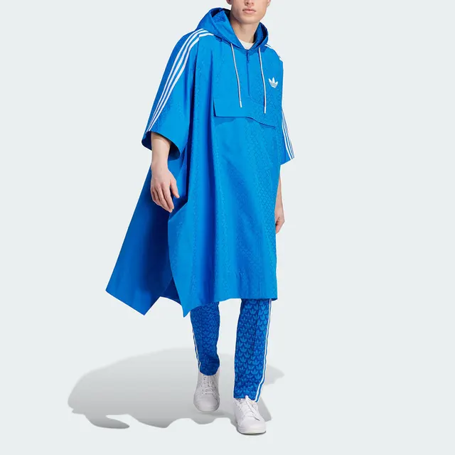 Adidas Originals Trefoil PONCHO Manteau long de sport pour homme IP6977 1
