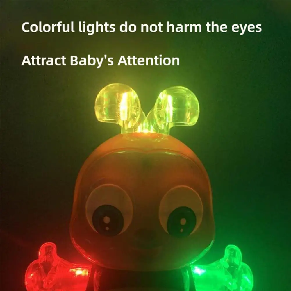 Dancing Bee Electric Toys Musical And Lights Electronic Cartoon Bee Preschool Learning Toys Dancing Animal Singing Toy
