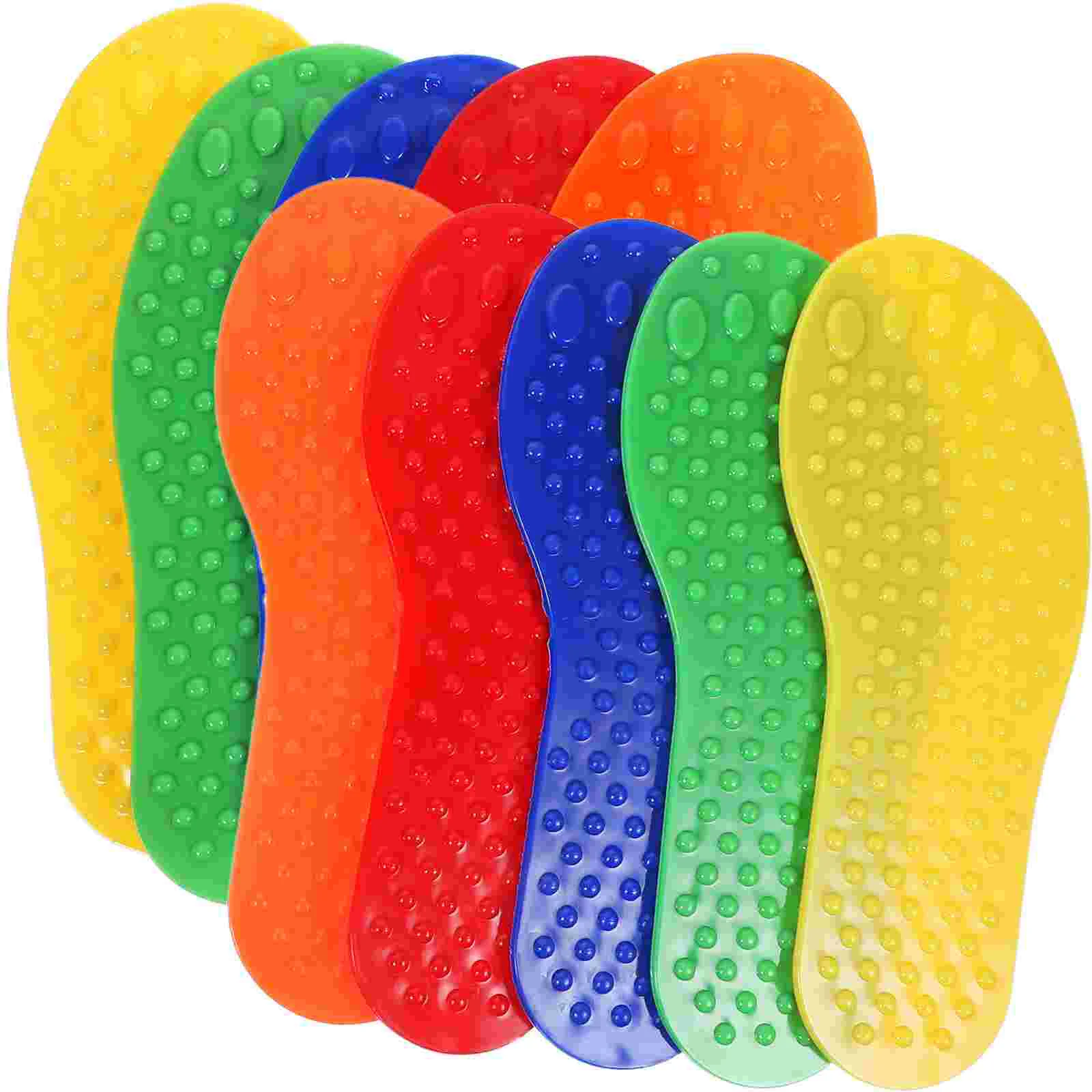 

Feet Markers Classroom Markers Colorful Spot Floor Markers Footprint Shaped Tennis Court Markers School Dance Karate