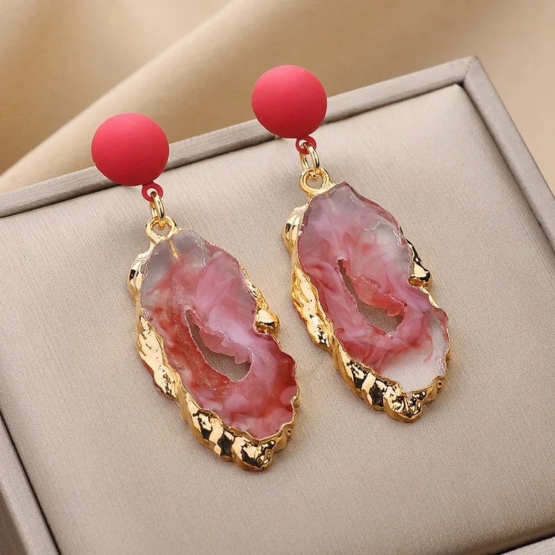 

Женский винтажный набор аксессуаров для ушей, синий набор аксессуаров для ушей в Корейском стиле, 2024