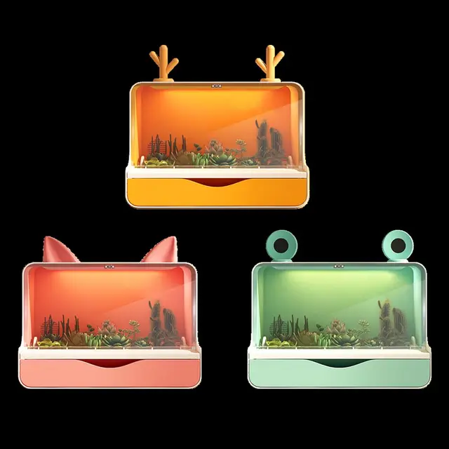 Teljes Spektrumú Virágok Zöldség Pozsgás Növények Cserepes Növekedési Lámpa Asztali Zöld - Image 6