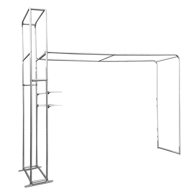 Testreszabja A Nyomtatási Hátteret 10Ft Kiállítási Fülkék Szövet Kiállítás Hordozható Pop Up Booth Tv -Szerelt Termékkel - Image 6