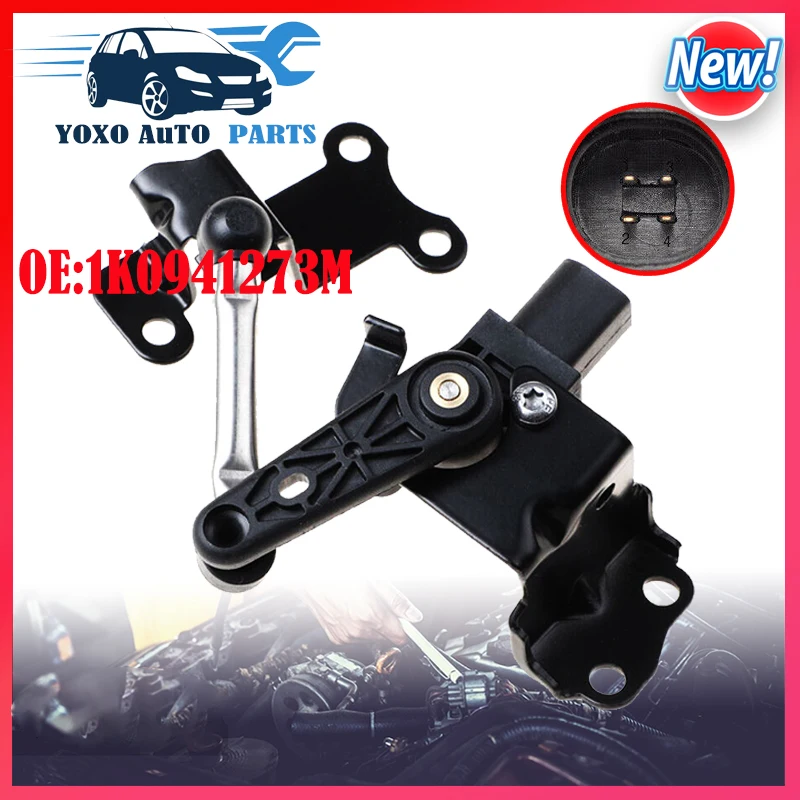 Car Height Level Sensor Body Height Sensor 1K0941273M 1T0907503B For Tiguan Touran New Passat Superb 1K0941273F 1K0941273C car body height sensor lever