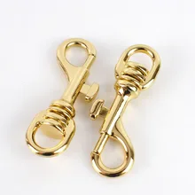  5Pcs Metal Buckles Dog Collar Bag Buckle Keychain Trigger Lobster Clasps Handbag Strap Swivel Snap Hooks DIY Bags Accessories 