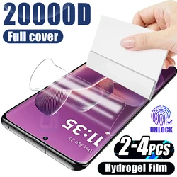 Full Curved Hydrogel Screen Protector - 2 - 4 Piece Set - 3Piece