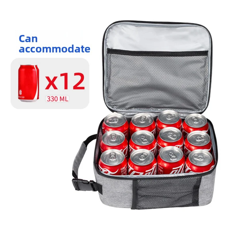 Latest Oxford Fabric Hand Carry Thermal Lunch Pack for Outdoor Picnic Food Container Ice Bag