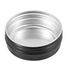 12Pcs 1Oz Black Aluminum Tin Jars Round Screw Lid Containers Empty Metal Storage Cans For Organizing Cosmetic Small Jewelry Orna 6
