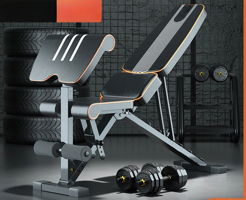 

Special Equipment Household Sit Up Benches Dumbbell Stool Gym Multi-Functional Flying Bird Press Bench Fitness Chair