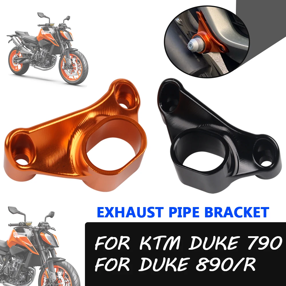 

Motorcycle Accessories Exhaust Pipe Hanger Bracket Support Holder For KTM Duke 890 R 890R Duke 790 Duke790 Duke890 R 2020 2021