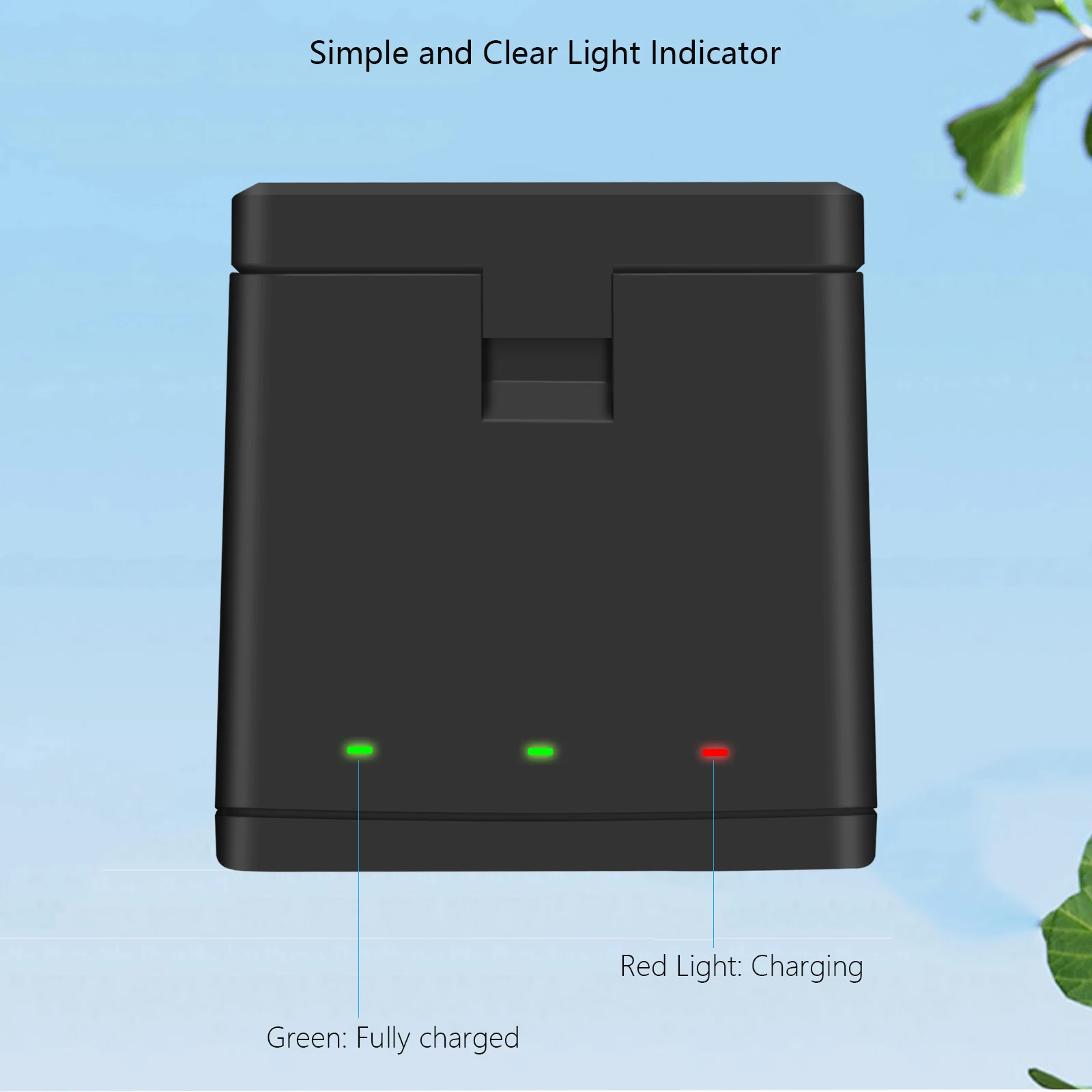 2200mAh Battery + 3-Slots LED Charger for Insta360 Ace Pro Ace Battery Accessories-rechargeable battery,camera battery,camera battery charger,action camera battery,rechargeable battery charger
