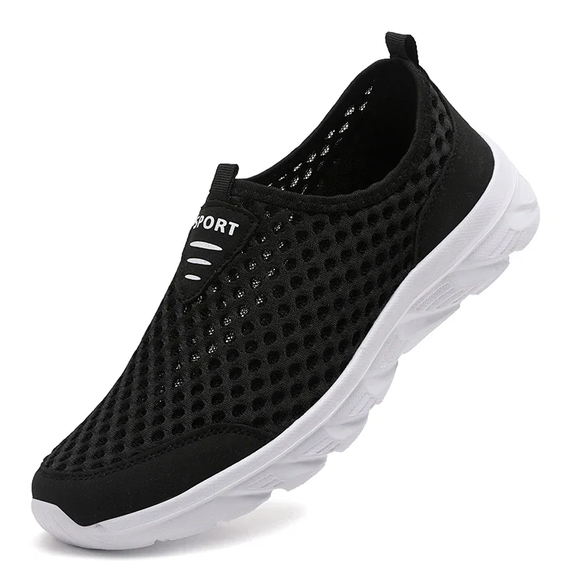 Breathable Men's Sneakers Lightweight Men Vulcanized Outdoor Male Loafers Soft Big Size Casual Shoes Non-slip Flats_vogvips.com
