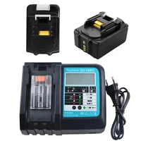 Battery Charger for Makita 18V 14.4V BL1860 BL1850 BL1840 BL1830 BL1820 BL1415 BL1440 DC18RC Li-ion Battery Charger 6