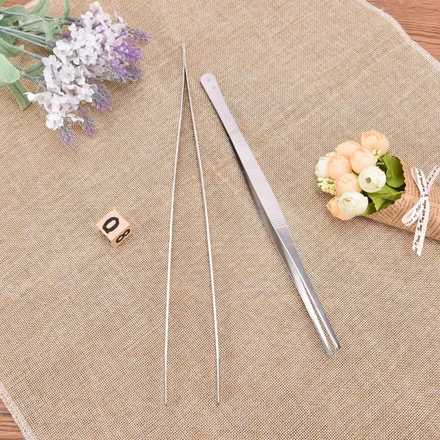 1Pc Rozsdamentes Acél Konyhai Eszközök Grillező Fogók Élelmiszer -Klip Csipeszek Clip Grill Svédasztalos Étterem Szerszámok - Image 5