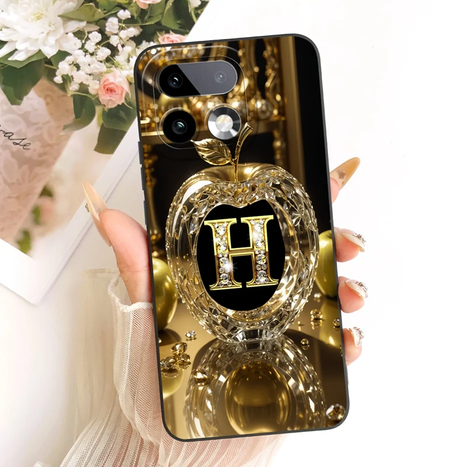 Stylish Soft Silicone Couple Letters Case