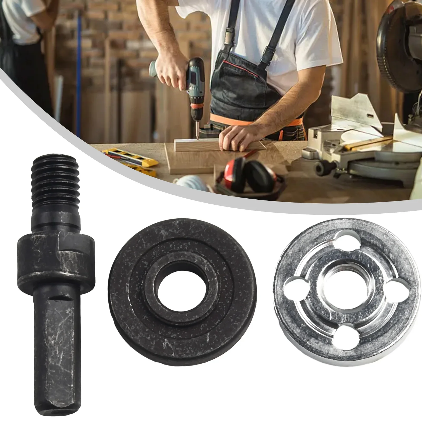 Angle Grinder Adapter Electric Drill To Angle Grinder Connecting Rod Adapter Accessories 10mm Power Tool Part Replacement