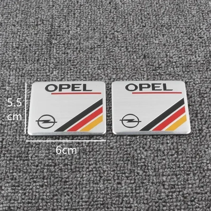 3D 알루미늄 자동차 엠블럼 배지 Astra H G J Insignia Mokka Zafira Corsa Vectra C D 바디 액세서리 용 뒷 트렁크 스티커