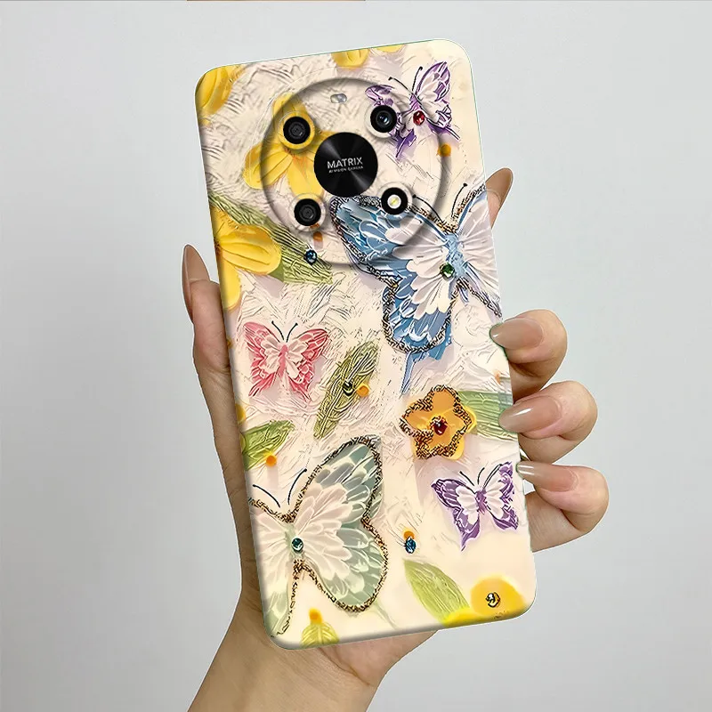 Sweet Painted Soft Silicone Phone Case - Cute Printed Design Cover