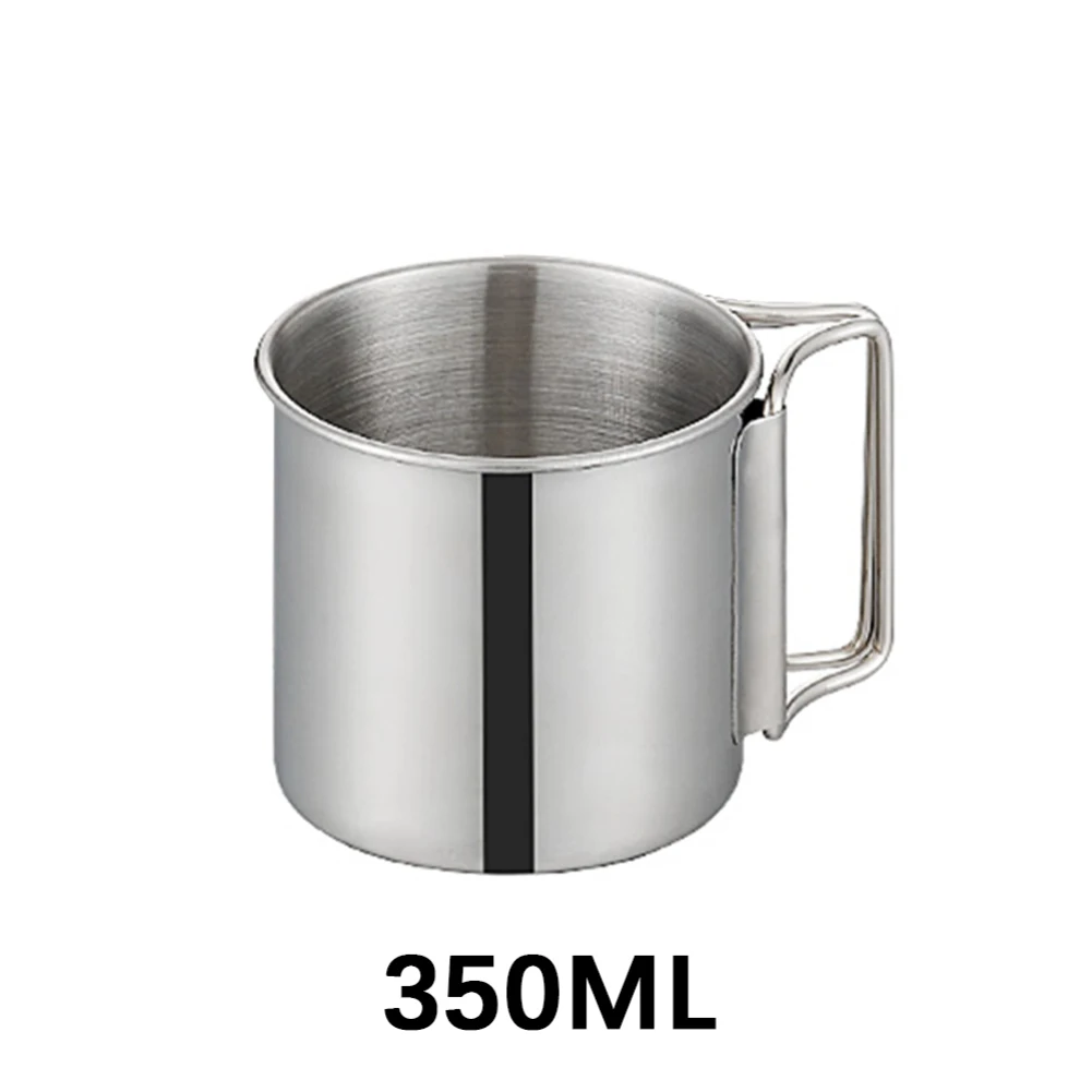Tasse de camping, 480 ml en aluminium résistant à la chaleur avec