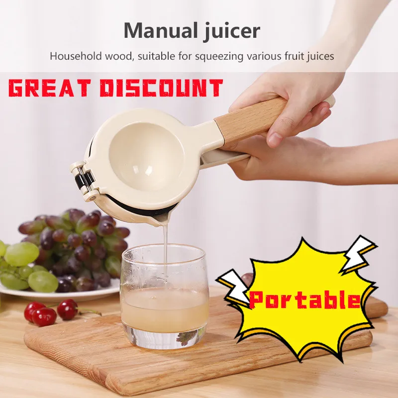 

Mini Manual Citrus Press Juicer Metal Juice Extractor Household Portable Lemon Squeezer Convenient Juice Squeezer Kitchen Tools
