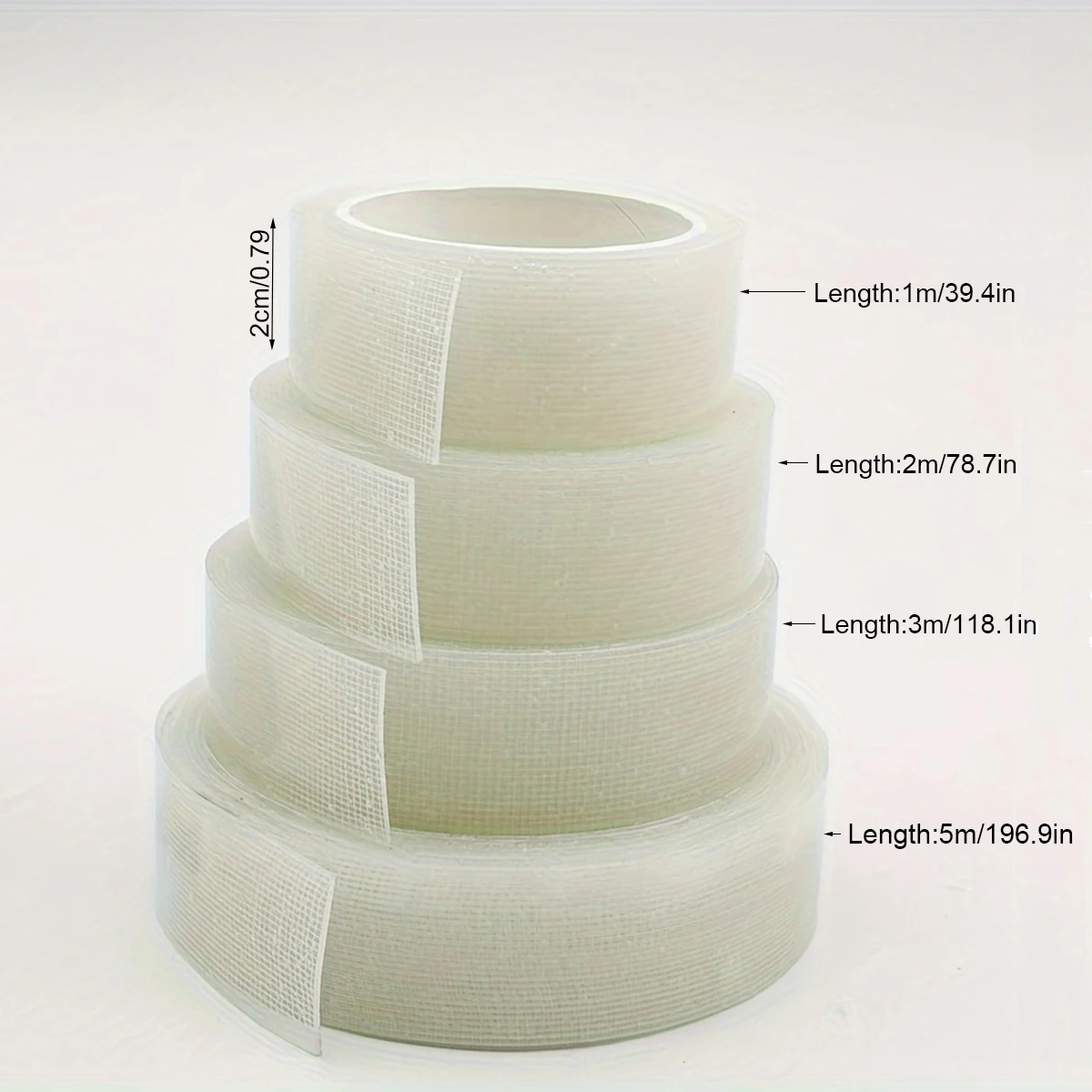 Ultra-Strong Double-Sided Nano Adhesive Tape - Clear, Removable, Waterproof, Heavy-Duty, Extra Sticky Strip, 1-5m
