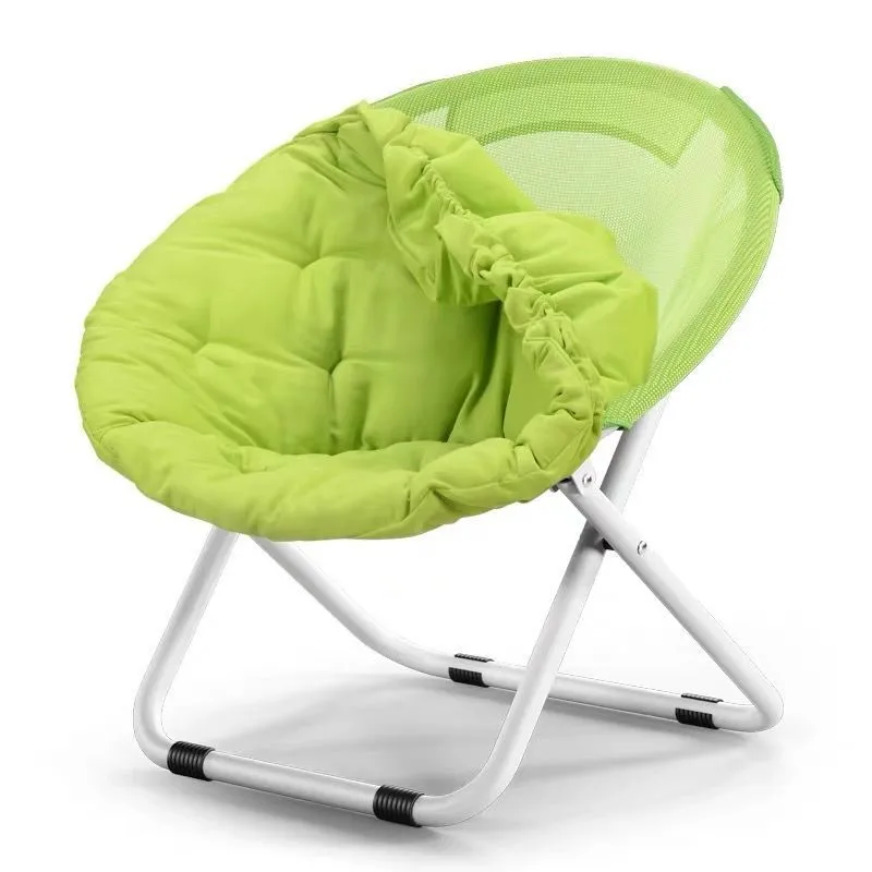 Large Adult Moon Chair Sun Lounger Lazy Chair Radar Sofa Outdoor Camping Silla Plegable Con Respaldo
