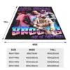 Cozy Chris Brown Homage 90s Blanket Accessories Bedding Decorative Hip Hop Rapper Throws And Blankets Warm Flannel for Couch 4