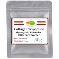 50-1000g 100% Hydrolyzed Ctp Collagen Tripeptide Powder,reduce Wrinkle,skin Whitening And Smooth,delay Aging 1