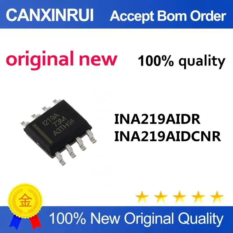 

INA219AIDR SOP8 I219A 1219A INA219AIDCNR Silk Screen A219 SOT23-8